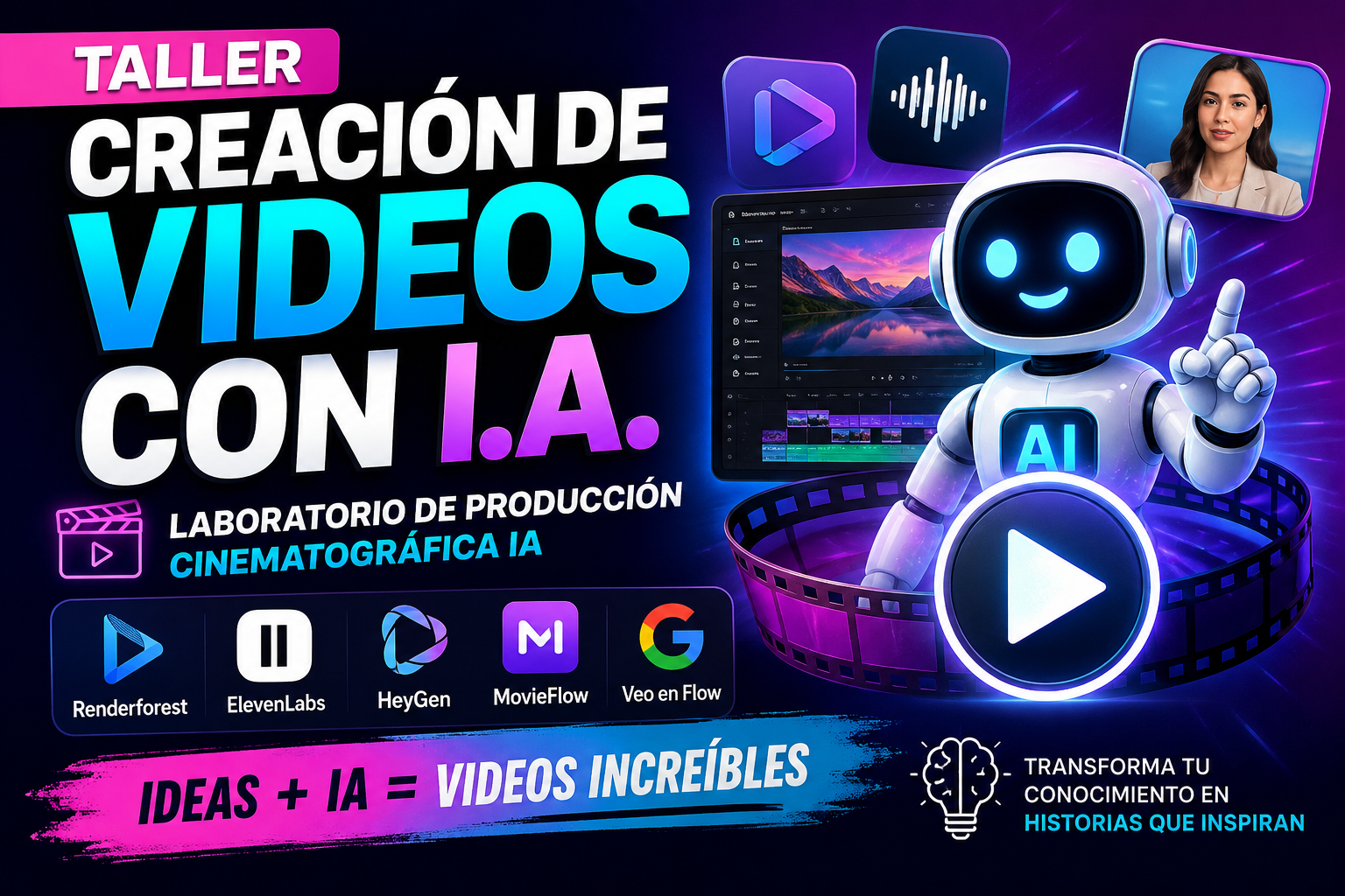 Taller Creación de Videos con I.A