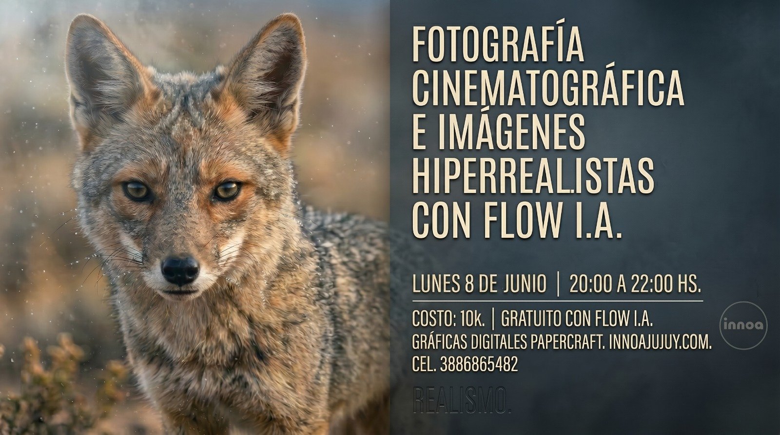 Fotografía Cinematográfica e Imágenes Hiperrealistas con Flow IA