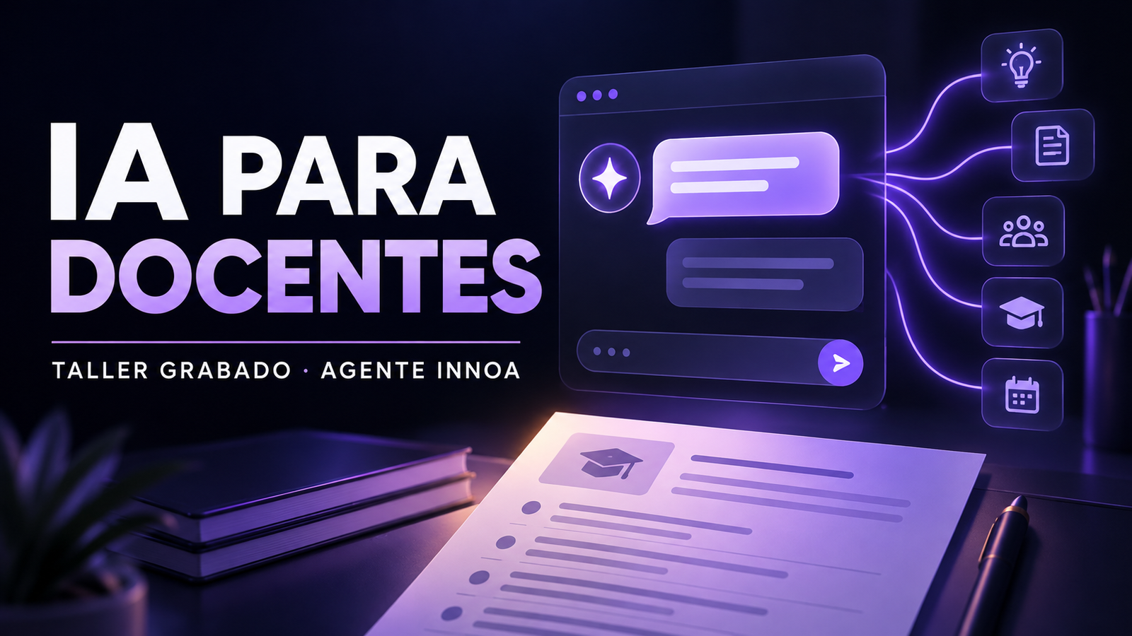 IA para docentes · Taller del Agente INNOA